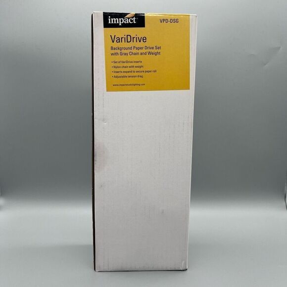 Impact Varidrive Background Paper Drive Set with Gray Chain and Weight‎ New - Picture 2 of 8